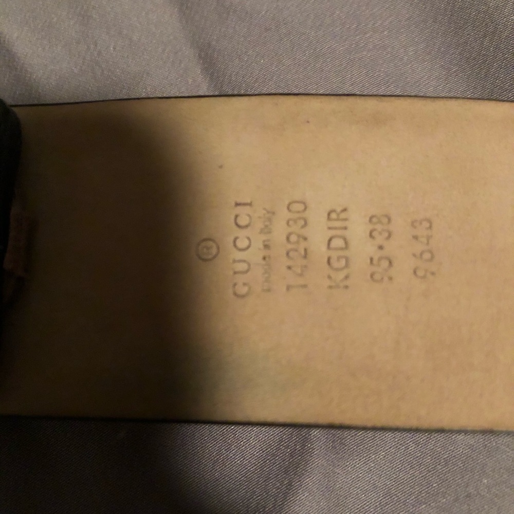 Gucci belt